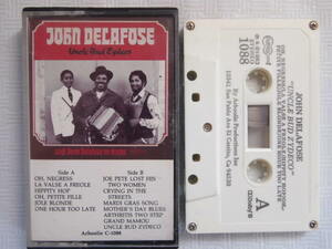 【再生確認済US盤カセット】John Dealafose / Uncle Bud Zydeco ジョン・デラフォーズ　ザディコ
