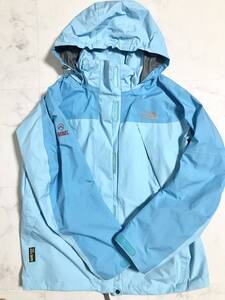 THE NORTH FACE ノースフェイス 雪山 登山 レディース SUMMIT シリーズ ゴアテックス GORE-TEX マウンテンパーカー ブルー サイズL