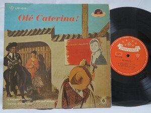 10吋★カテリーナ・ヴァレンテ/オレ・カテリーナ　 Caterina Valente En Silvio Francesco / Ole Caterina