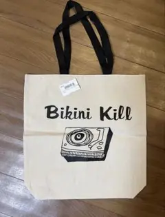 Bikini Kill エコバッグ レコードプレーヤー　トートバッグ