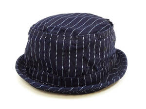 7 1/4(約58cm) シュガーケーン ポークパイハット ウォバッシュストライプ SC02467 Sugar Cane WABASH STRIPE PORKPIE HAT ハット 帽子 新品