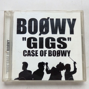 CD BOOWY GIGS CASE OF BOOWY TOCT-24716/7 2枚組