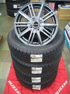 ブリヂストン ニューノ 低燃費 長持ち タイヤ 185/65R15 185/65-15 ＆ アルミホイール 新品 4本 即納OK 送料無料 マツダ2、カローラ