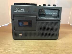 SONY FM/AM カセットラジカセ　CF-1110　ジャンク品　241007-0080