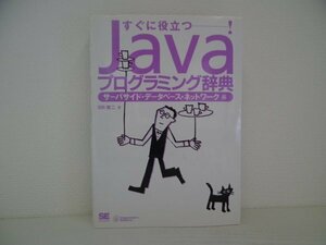 [GP1074] Javaプログラミング辞典 サーバサイド・データベース・ネットワーク編 日向俊二 2003年10月20日 初版第1刷発行 翔泳社