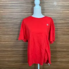 チャンピオン Champion Tシャツ XLサイズ 赤 レッド 半袖 ロゴ