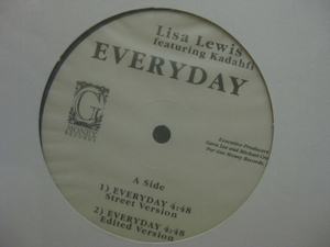 Lisa Lewis / Everyday ◆Y961NO◆未開封12インチ