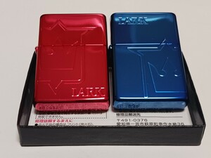 LARKラーク限定ヴィンテージタイプ赤！青！ジッポー未使用希少Marlboro マルボロスターリング