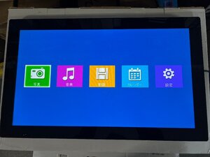 21.5インチ デジタルフォトフレーム リモコン付 人感センサー機能あり 写真スライドショー 動画再生 音楽再生 USBメモリ対応 SDカード対応