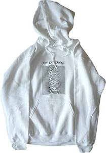 【新品】Joy Division パーカー Lサイズ Size L Wh New Order Factory ギターポップ ポストパンク 8オンス　