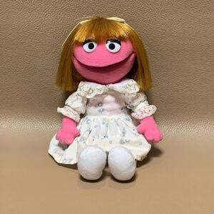 【Vintage】セサミストリート プレーリー ドーン ぬいぐるみ 人形 フィギュア Sesame Street 90