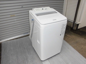 Panasonic 7kg　泡洗浄!!　しっかりすすぐ「パワフル滝すすぎ」コース!洗濯機NA-FA70H7-W 2019年製