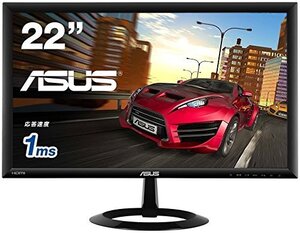 【中古】ASUS ゲーミングモニター 21.5型フルHDディスプレイ( 応答速度1ms / HDMI×2,D-sub×1 / スピーカー内蔵 / 3