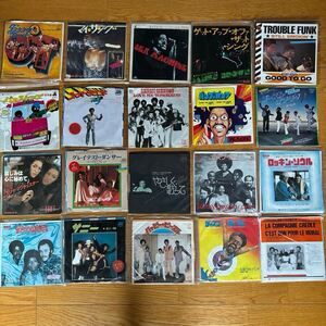 ▼まとめ出品▼ ② epレコード 120枚 洋楽ディスコ ・ソウル OSTなど レコード 中古 現状品 POPS DISCO SOUL 国内盤 7インチ セット