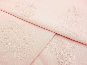 平和屋2■中国三大刺繍　相良刺繍　総刺繍　付下げ　籠花文　虹色　逸品　DAAE0132yyy