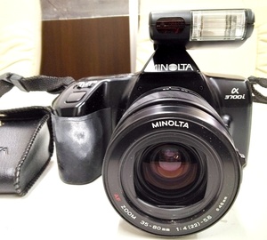 ★Minolta ミノルタ α3700i AF ZOOM 35-80mm 1:4-5.6【作動未確認】※ストロボ付 中古※税込価格★