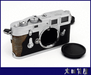 12)質屋出品☆Leica M3 ボディ ダブルストローク 2回巻き上げ 85万台 シャッター落ちOK 中古☆1円～売り切り