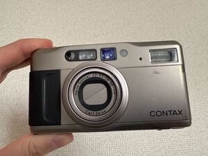 コンタックス CONTAX TVS II フィルムカメラ 通電確認済み 売り切り