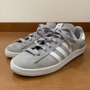 状態良好！adidas SKATEBOARDING CAMPUS ADV キャンパス スエード スケートボーディング グレー23.5cm