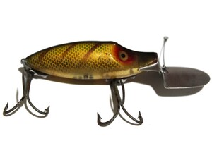 ■s4002 HEDDON RIVER RUNT ヘドン リバーラント ゴーディーパー オールド 希少 l クリア■