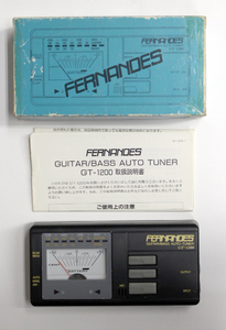 中古 FERNANDES フェルナンデス GT-1200 チューナー