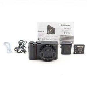 ★ショット数「10,094回」パナソニック ルミックス LUMIX DC-TX2 ブラック #2257