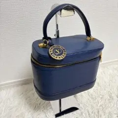 VALENTINO GARAVANI ネイビー ハンドバッグ