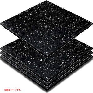 D1430YO ◆0120_6凹【アウトレット品】ジム マット トレーニング フィットネス as known 50×50cm 20mm厚 4枚セット未使用 スポーツ