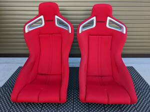 【1円～】BRIDE A.i.R ブリッド エアー レッド 美品2脚セット！車検対応！フルバケ 検RECARO/レカロ/RS-G/SP-G/AiR/S660/コペン/S2000/PP1