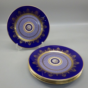 1円〜 WEDGWOOD ウエッジウッド アンセミオンブルー プレート 計5点 陶器 皿 食器 102-3257843【O商品】