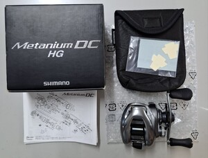 15 メタニウムDC HG RIGHT 美品　シマノ SHIMANO 右巻き ベイトリール