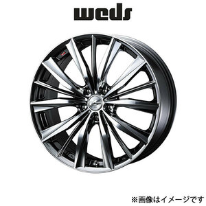 ウェッズ レオニス VX アルミホイール 4本 ランサーエボリューションX CZ4A 19インチ ブラックメタルコート 0033287 WEDS LEONIS VX