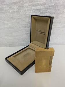 ＃1255　S.T.Dupont デュポン LIGNE2 ライン2 ゴールド 　金色　喫煙具　ライター　火花〇