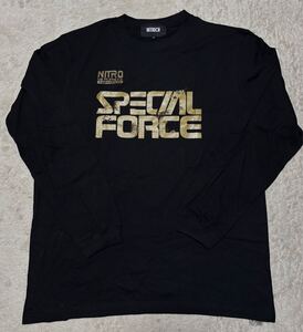 NITRO MICROPHONE SPECIAL FORCE 1 LOGO LS NIKE atmos nitraid ニトロ マイクロフォン アンダーグラウンド ナイキ スペシャル フォース