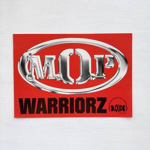 新品未使用 M.O.P オフィシャルステッカー（サイズ大） 非売品 送料無料