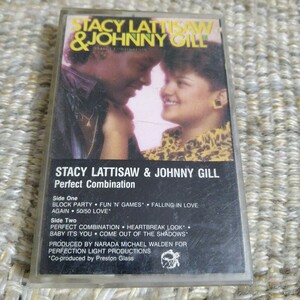 【輸入盤】☆STACY LATTISAW＆JOHNNY GILL PERFECT COMBINATION☆★　　　　　　　　　　　【カセット＆CD多数セール中…】