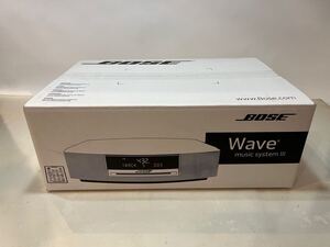 Bose Wave music system III パーソナルオーディオシステム グラファイトグレー WMS III GRAHITE＋アクリル製専用台座（1万円相当）