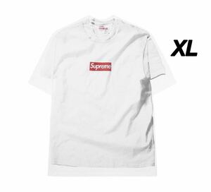 Supreme x MM6 Maison Margiela Box Logo Tee White XLサイズ シュプリーム メゾンマルジェラ Tシャツ