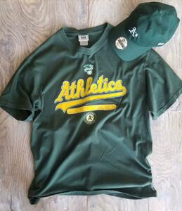 06s 古着 MLB ATHLETICS アスレチックスTシャツ　　XL