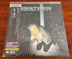 美品 国内盤 Heathen 紙ジャケットCD Laaz Rockit Metallica Megadeth exodus slayer death angel testament Forbidden Vio Lence Overkill