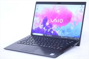 【1円～】14.0型FHD液晶搭載！薄型軽量スタイリッシュノートPC！VAIO Pro PK VJPK11C11N i3-8145U RAM8G SSD128G Win10 無線LAN Bluetooth