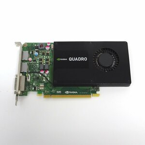 ELSA NVIDIA Quadro K2200 グラフィックボード（フルハイト/Display*2ポート/DVI-I*1ポート）【中古/動作品】#401443-401445