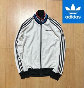 早い者勝ち 送料230円 アディダス adidas ジャージ トレフォイル オリジナルス ベッケンバウアー ATP トラックジャケット M ロゴ ライン