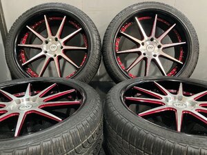 【DURATURN 305/35R24】夏タイヤ【SKY FORGED CAST フォージド 24インチ 10J5HPCD150±0】バーフェンサイズ ランクル200 LX等 MTK001