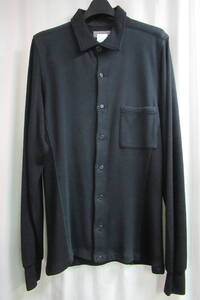 93aw yohji yamamoto pour homme vintage 黒 切替えデザインブラウス HP-B50-819