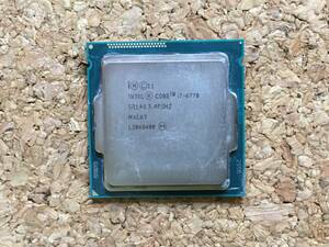 A13613)Intel Core i7-4770 3.40GHz LGA1150 SR149 中古動作品