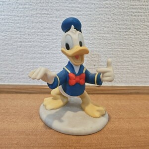 レア ドナルドダック Donald Duck フィギュア 陶器製 ディズニー Disney TDL