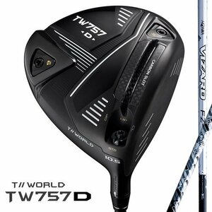 新品 ホンマ ツアーワールド TW757 Type-D 9° 純正カーボン VIZARD FZ-6 (S) 日本仕様 TW757D FZ6