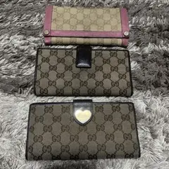 GUCCI 財布 3つセット