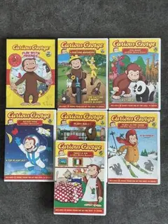 Curious George DVD (リージョンコード1)セット 7枚